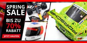 Unser Formel-1- und Motorsport-Shop bietet Original-Merchandise der Top-Teams und Fahrer - Kappen, Shirts, Modellautos und Helme von Senna und Schumacher
