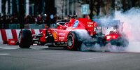 Ferraris Fahrer-Präsentation in Mailand