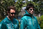 Stoffel Vandoorne und Lance Stroll (Aston Martin) 