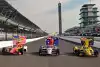 Die Startaufstellung zum Indy 500