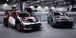 Toyota-Sonderlackierungen für die Rallye Finnland